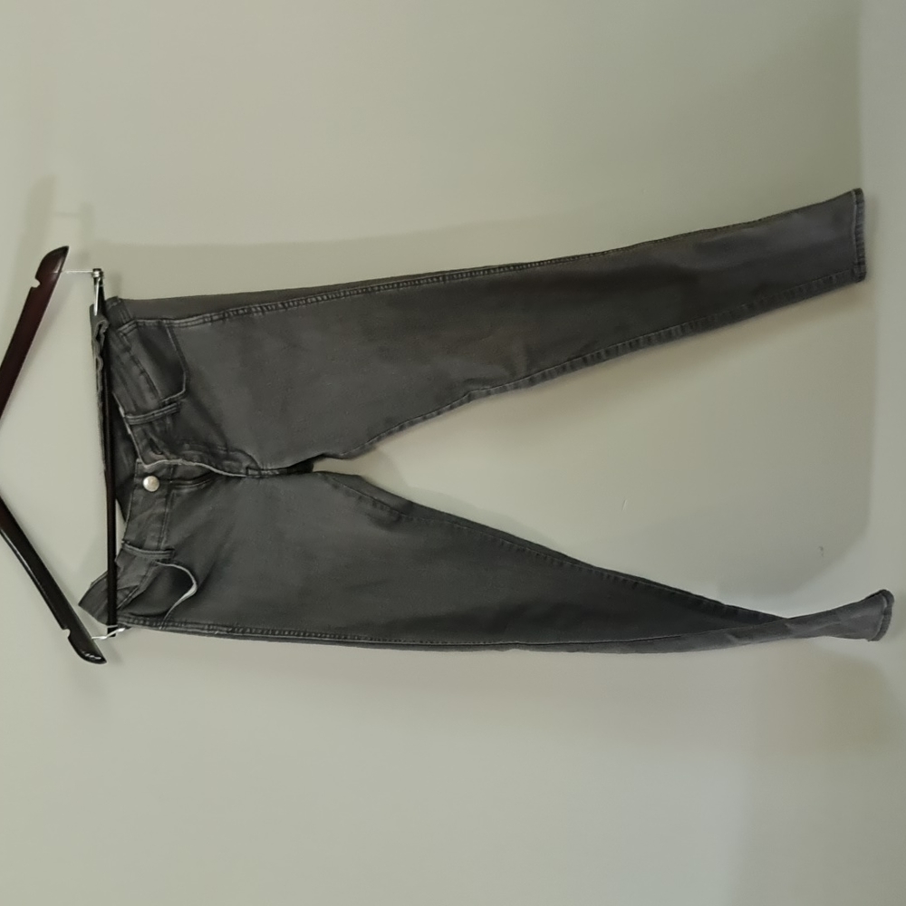 Woman's light Gray denim skinny low waste, 27/32